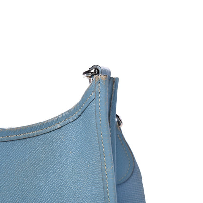 Hermes Epsom Evelyne PM Blue Jean 7 of 14