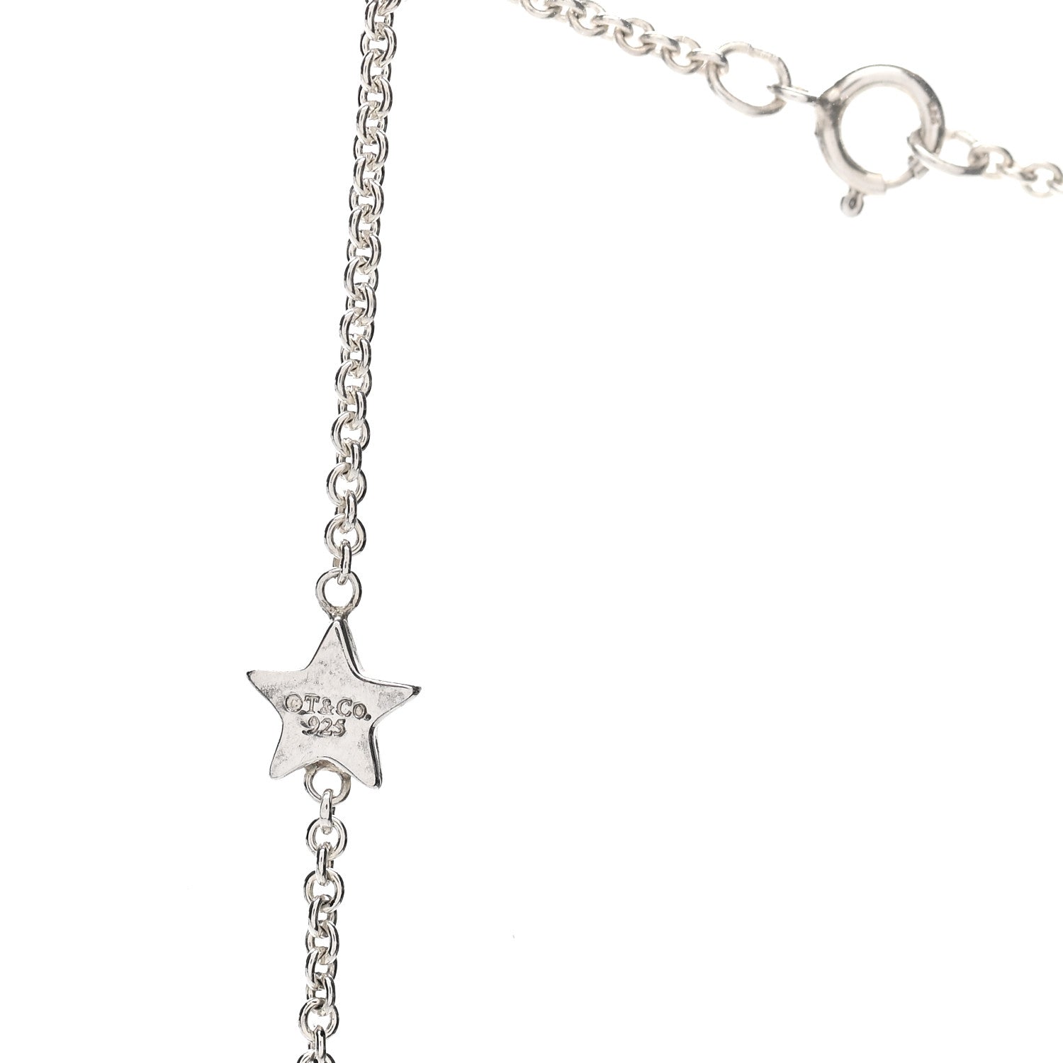 Tiffany Sterling Silver Star Lariat Necklace 4 of 4