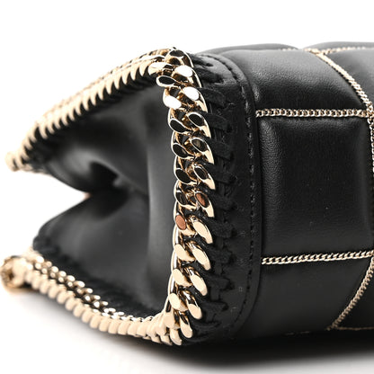 Stella McCartney Vegan Leather Quilted Tiny Falabella Tote Black 16 of 19
