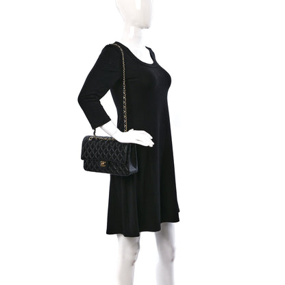 Chanel Caviar Quilted Medium Double Flap Black 2 of 9