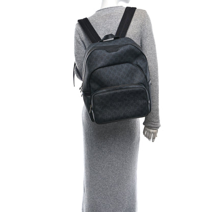 Gucci GG Supreme Monogram Medium Day Backpack Grey Black 3 of 12