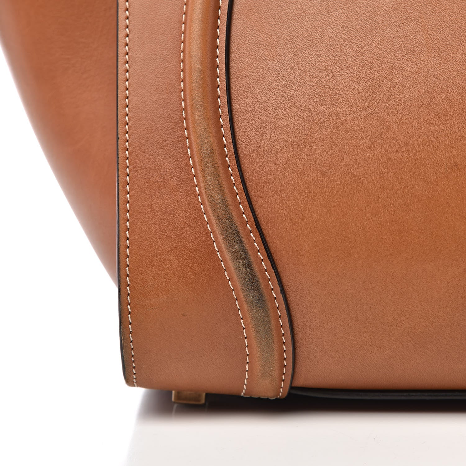 Celine Natural Calfskin Mini Luggage Tan 9 of 23