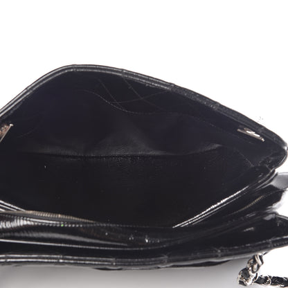 Chanel Patent Quilted Tote Black 6 of 12