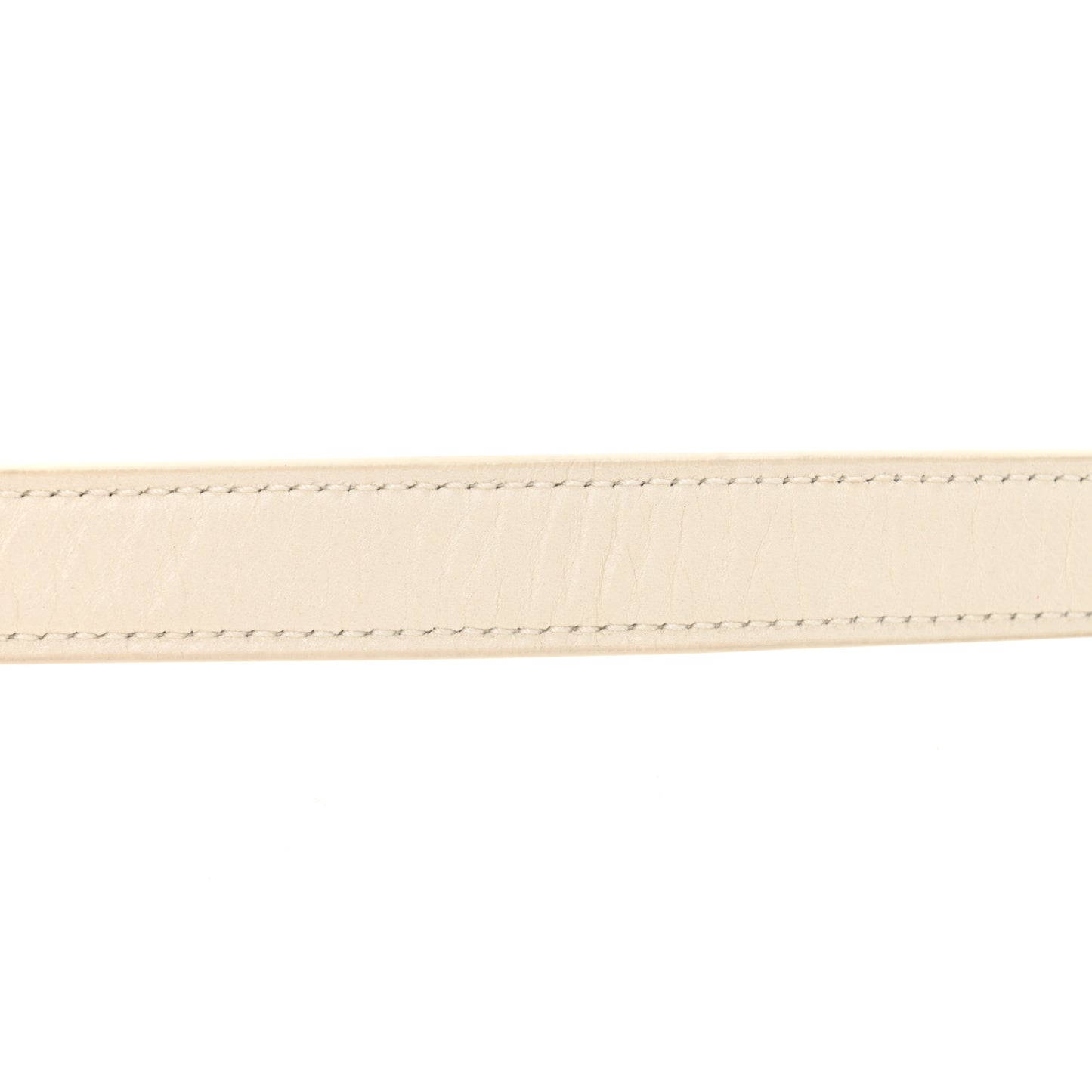 Wavy-Effect Lambskin 30 Montaigne Chain Flap Bag White