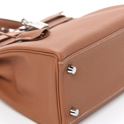 Hermes Togo Kelly Retourne 25 Gold 7 of 36