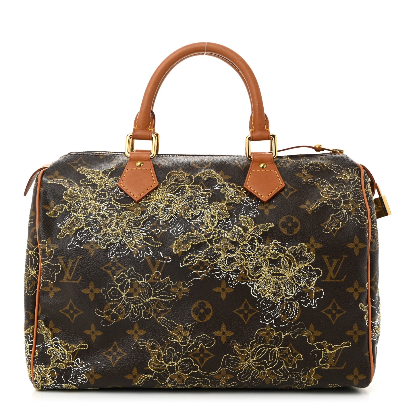 Monogram Dentelle Speedy 30 Gold