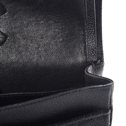 Chanel Caviar Quilted Small Double Flap Black 10 of 12