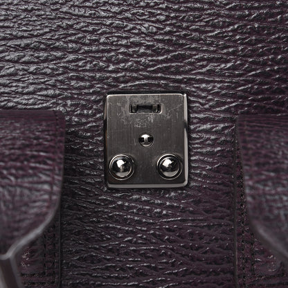 3.1 Phillip Lim 3.1 Textured Calfskin Mini Pashli Satchel African Violet 9 of 13