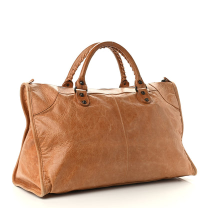 Balenciaga Chevre Classic Hardware Work Camel 2 of 20