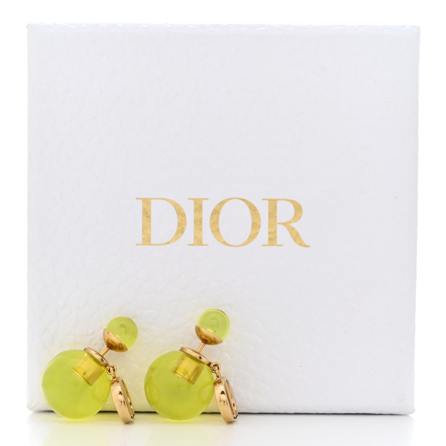 Metal Resin CD Tribales Earrings Translucent Green
