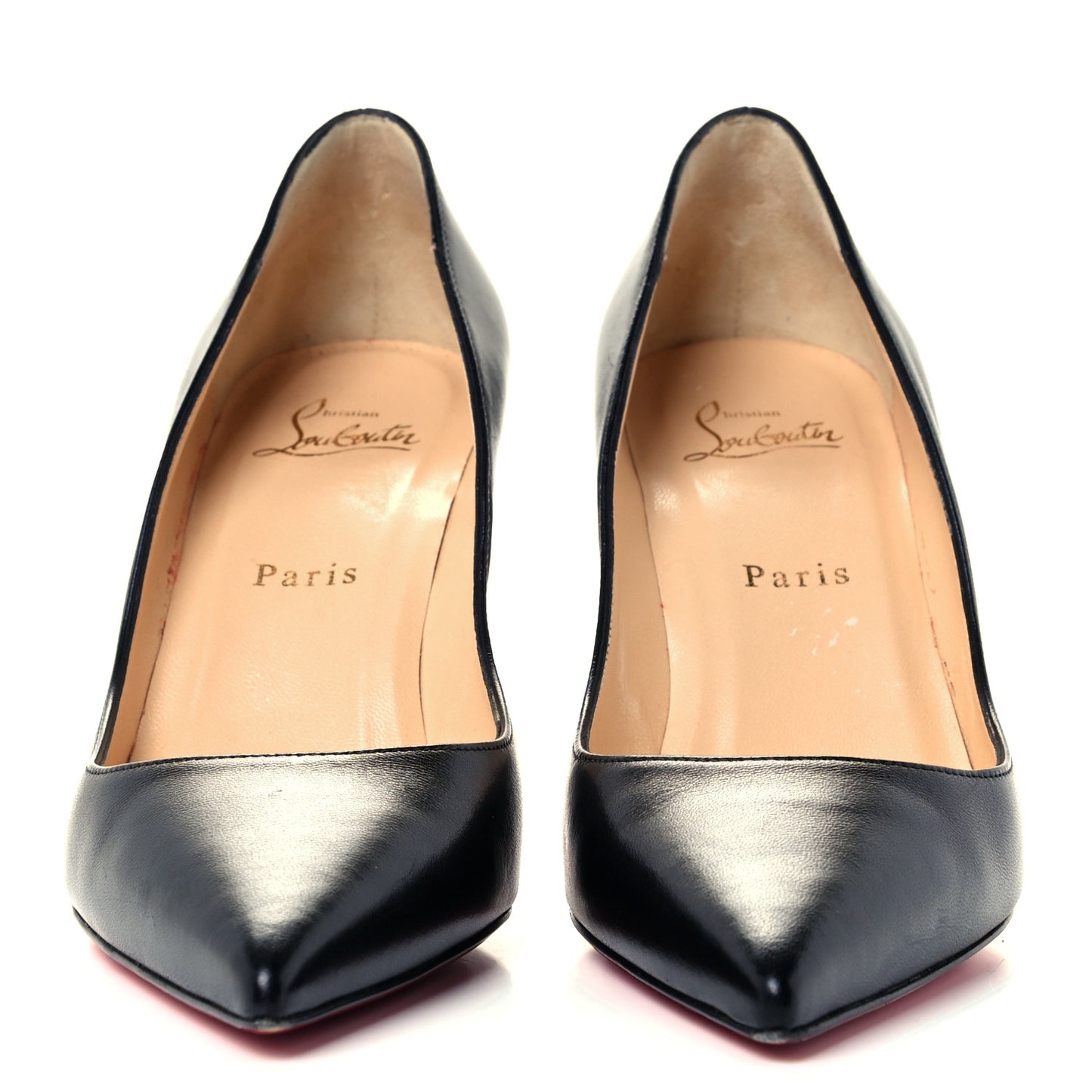 Shiny Nappa Apostrophy 85 Pumps 38.5 Black
