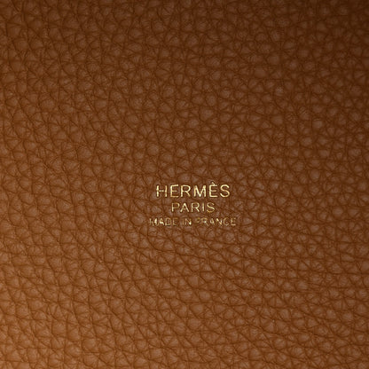 Hermes Taurillon Clemence Picotin Lock 18 PM Biscuit 6 of 11