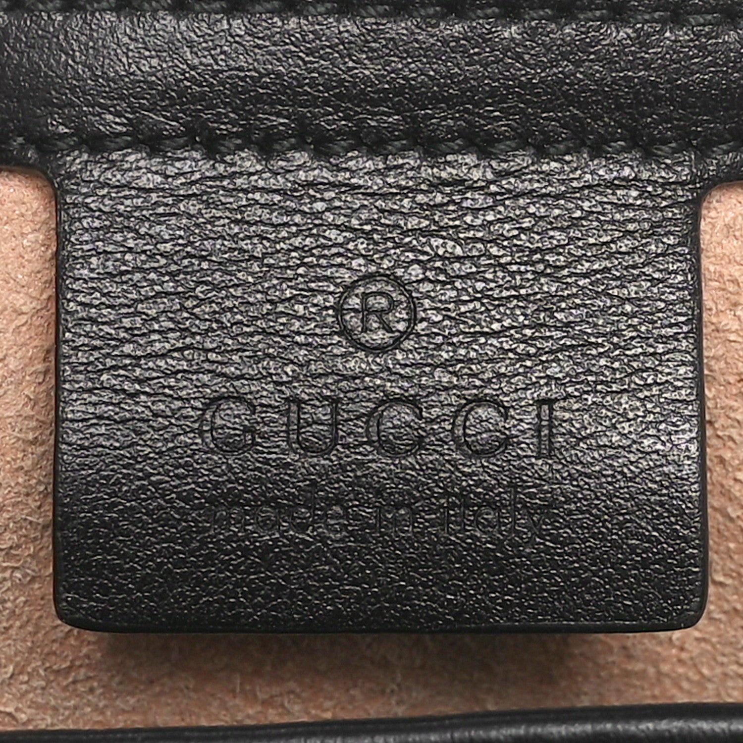 Gucci Calfskin Matelasse Large GG Marmont Shoulder Bag Black 6 of 14