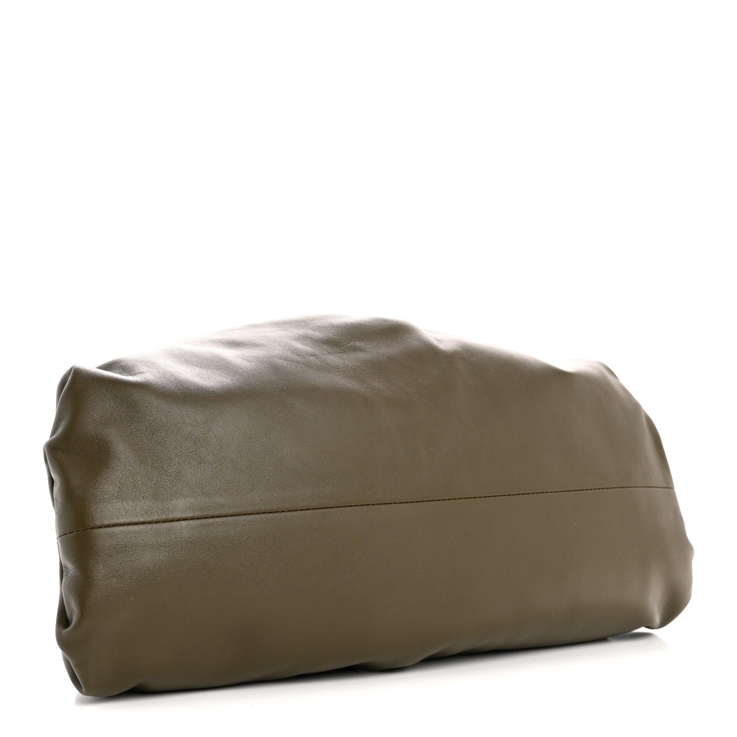 Bottega Veneta Smooth Butter Calf The Pouch Oversized Clutch Mustard 4 of 10