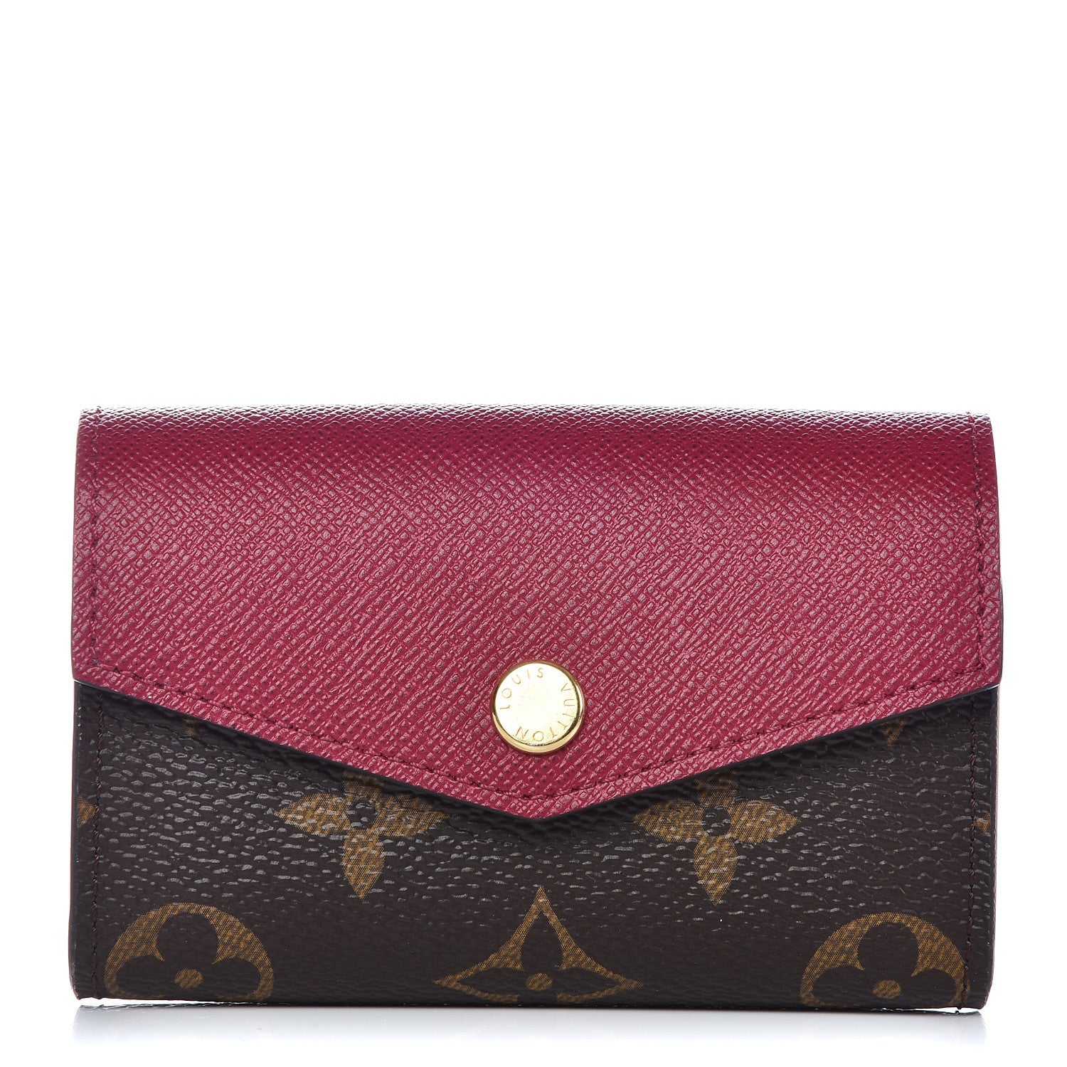 Louis Vuitton Monogram Sarah Multicartes Fuchsia 1 of 7