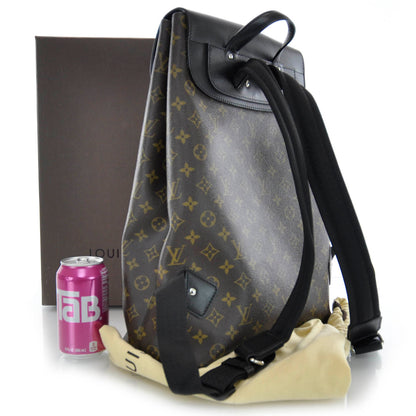 Louis Vuitton Monogram Macassar Palk Backpack 3 of 8