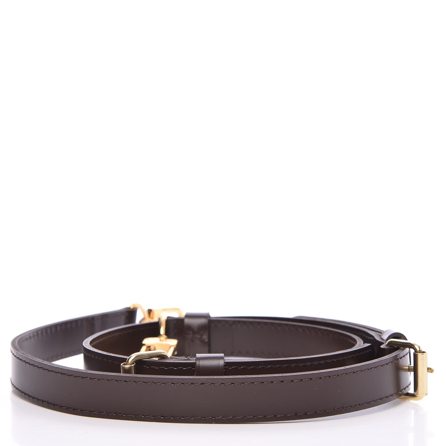 Calfskin 16mm Adjustable Shoulder Strap Brown