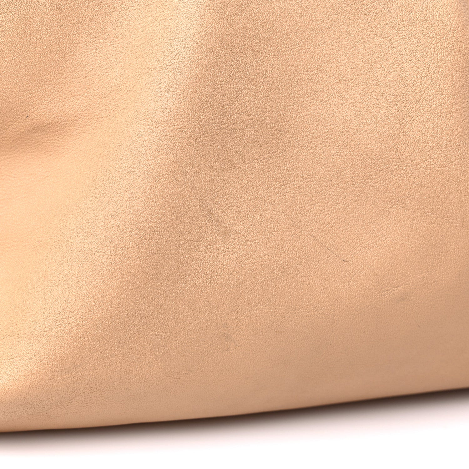 Bottega Veneta Calfskin The Pouch Chain Almond 14 of 17