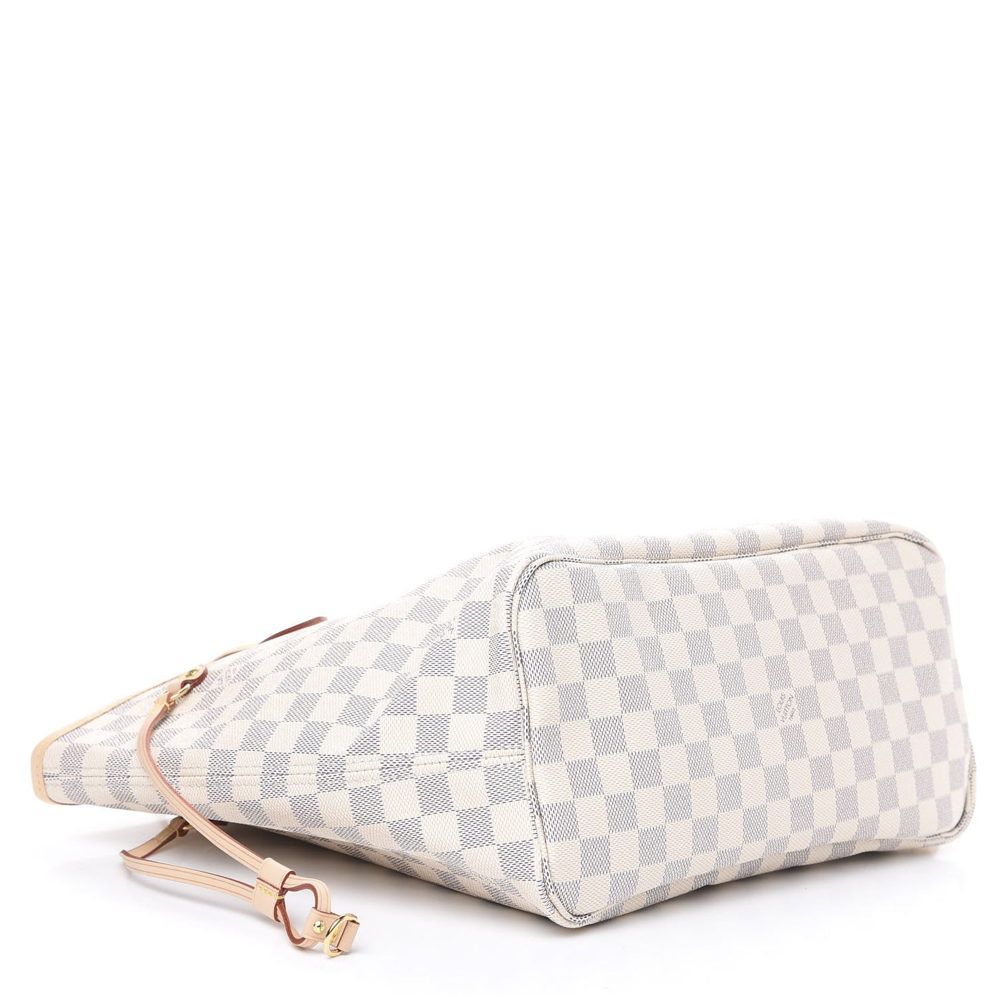 Damier Azur Neo Neverfull MM Rose Ballerine