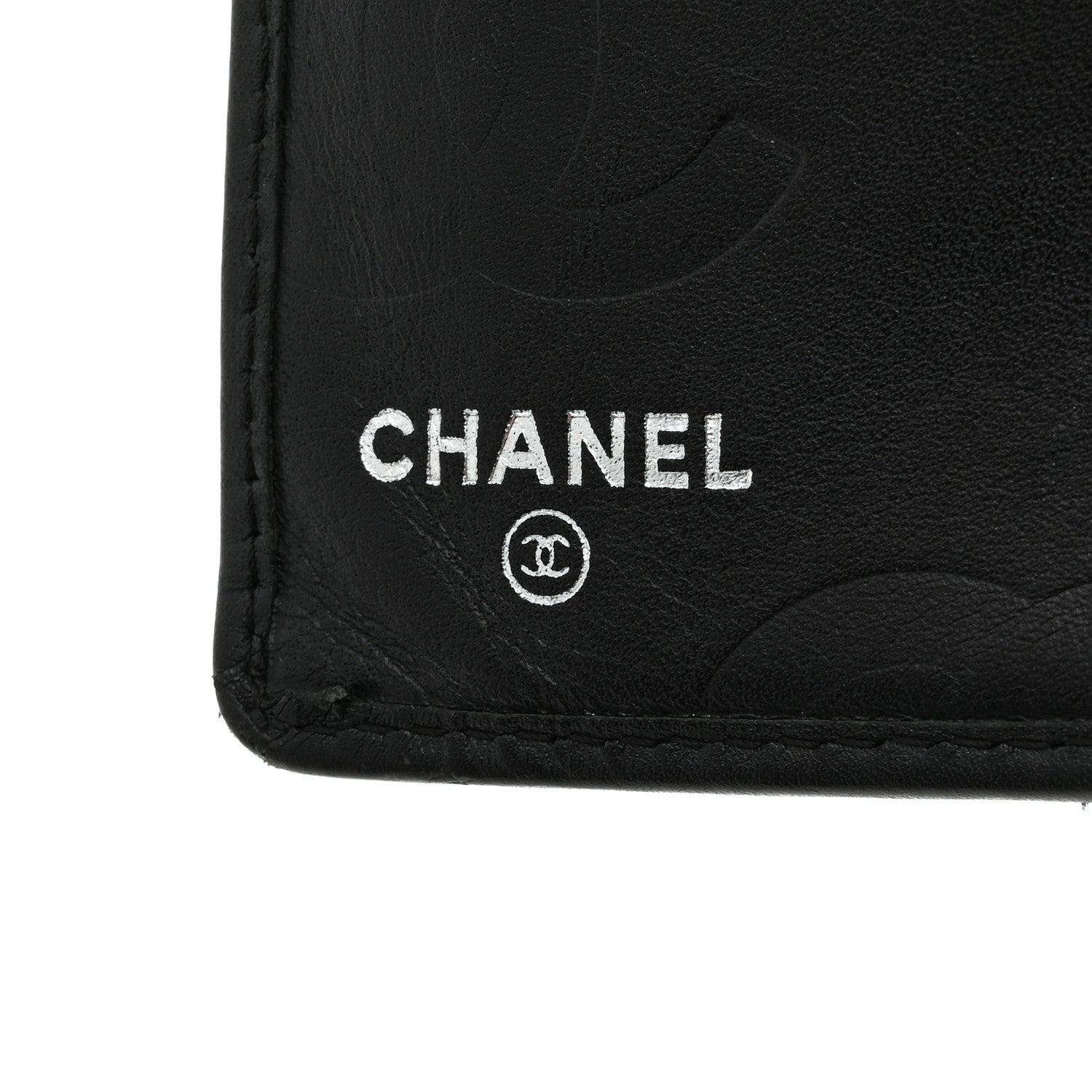 Chanel Calfskin Quilted Cambon Yen Wallet Black 6 of 9