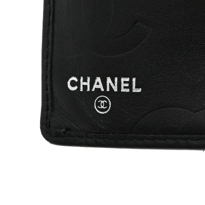 Chanel Calfskin Quilted Cambon Yen Wallet Black 6 of 9