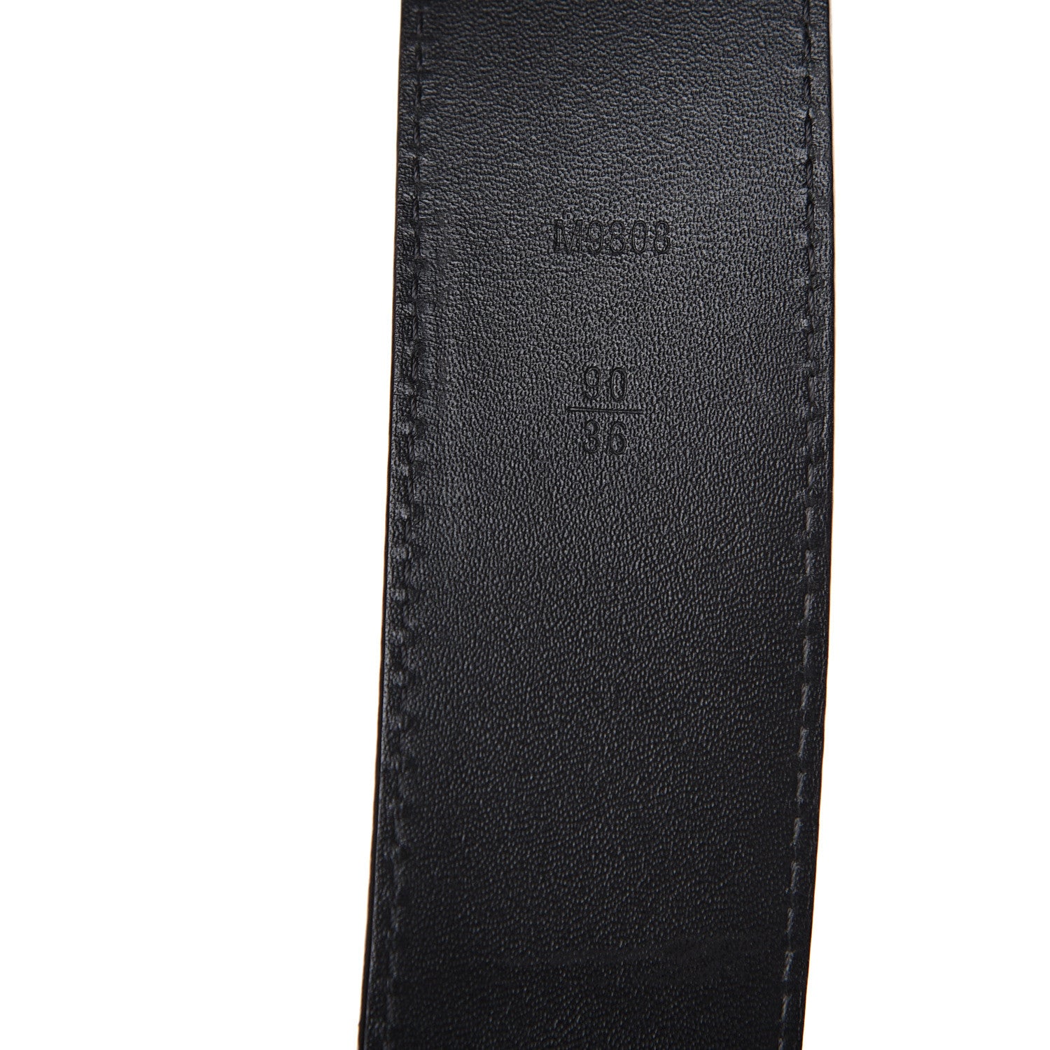Louis Vuitton Damier Graphite 40mm LV Initiales Belt 90 36 4 of 11