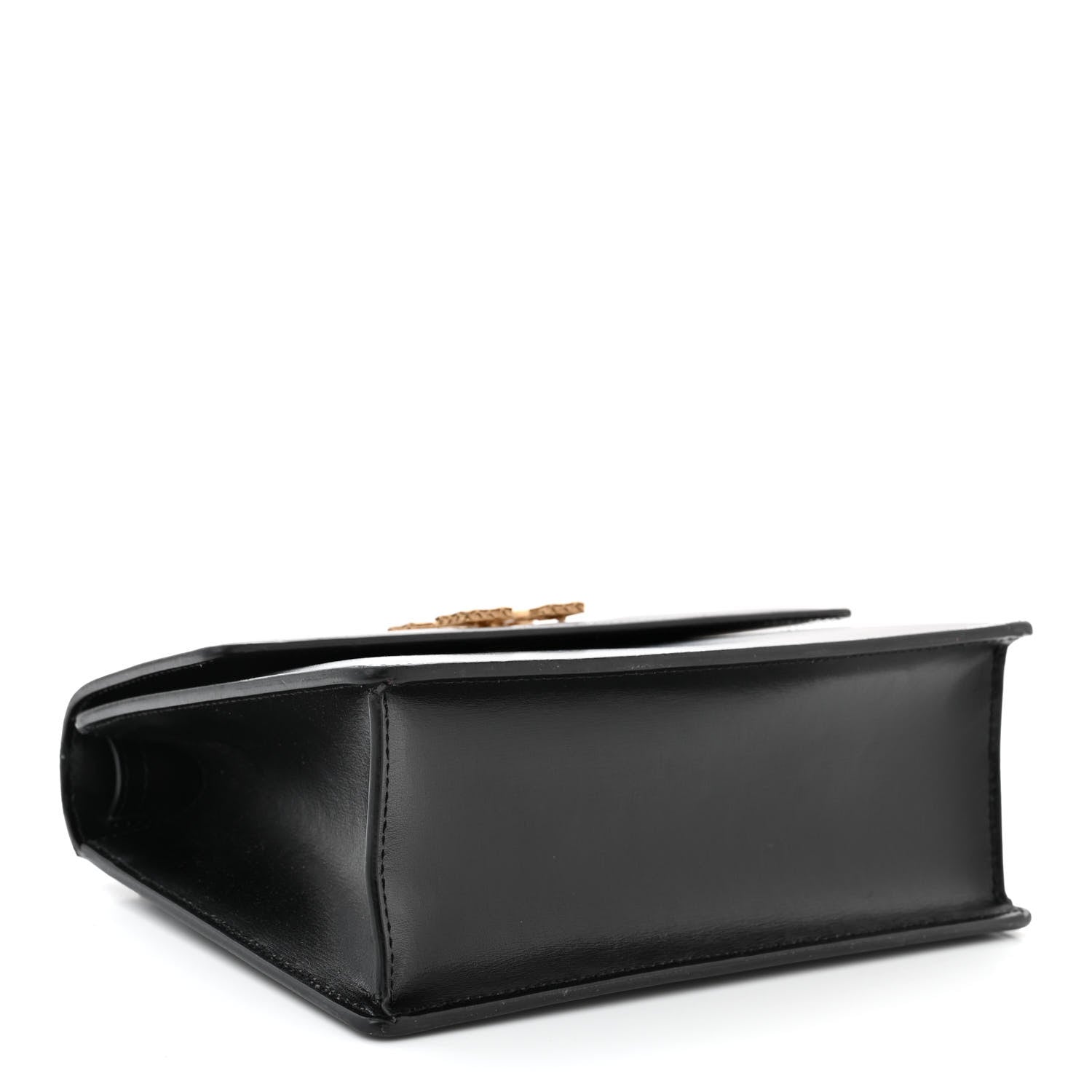 Off-White Calfskin Jitney 1.4 Top Handle Bag Black 4 of 13