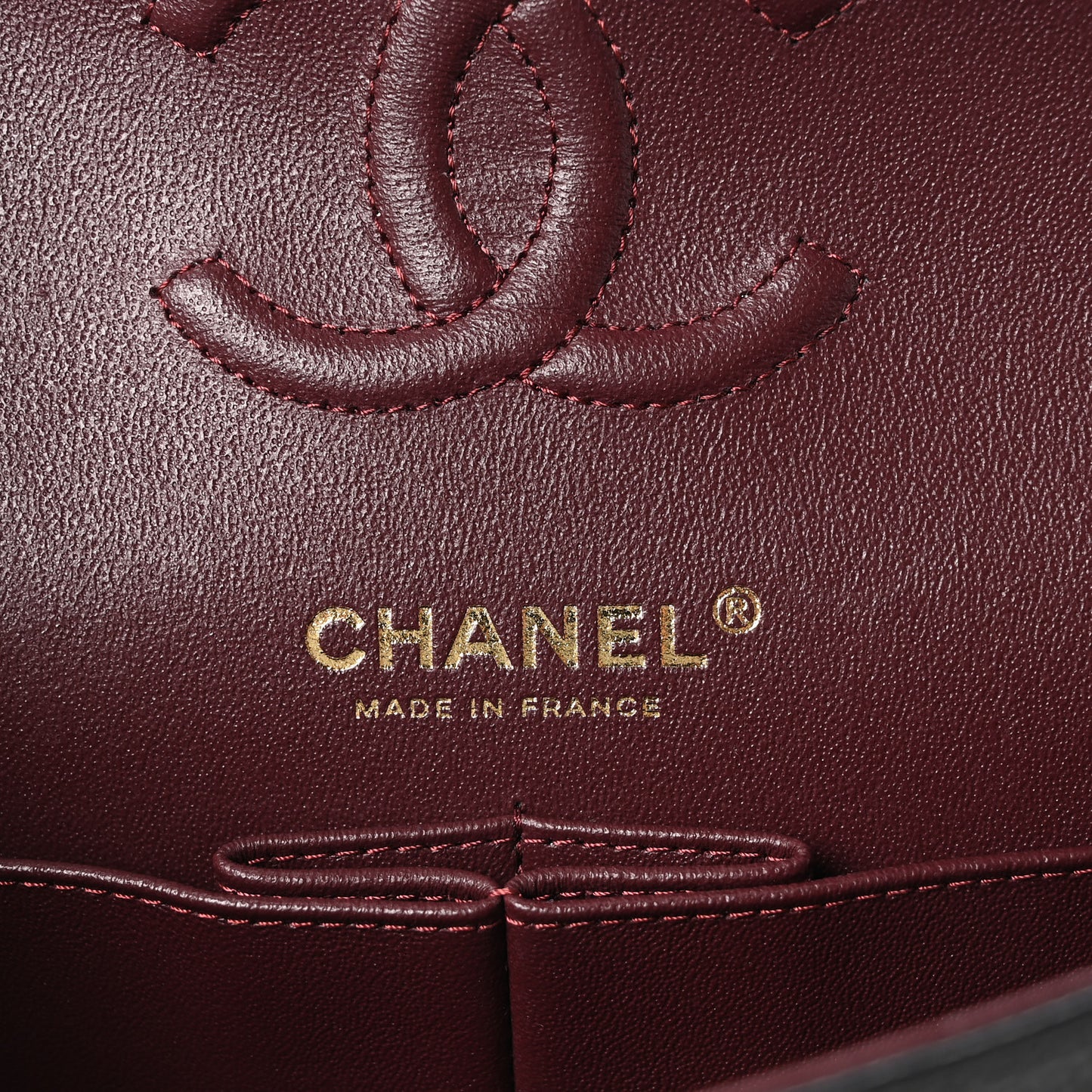 Caviar Quilted Small Double Flap Black