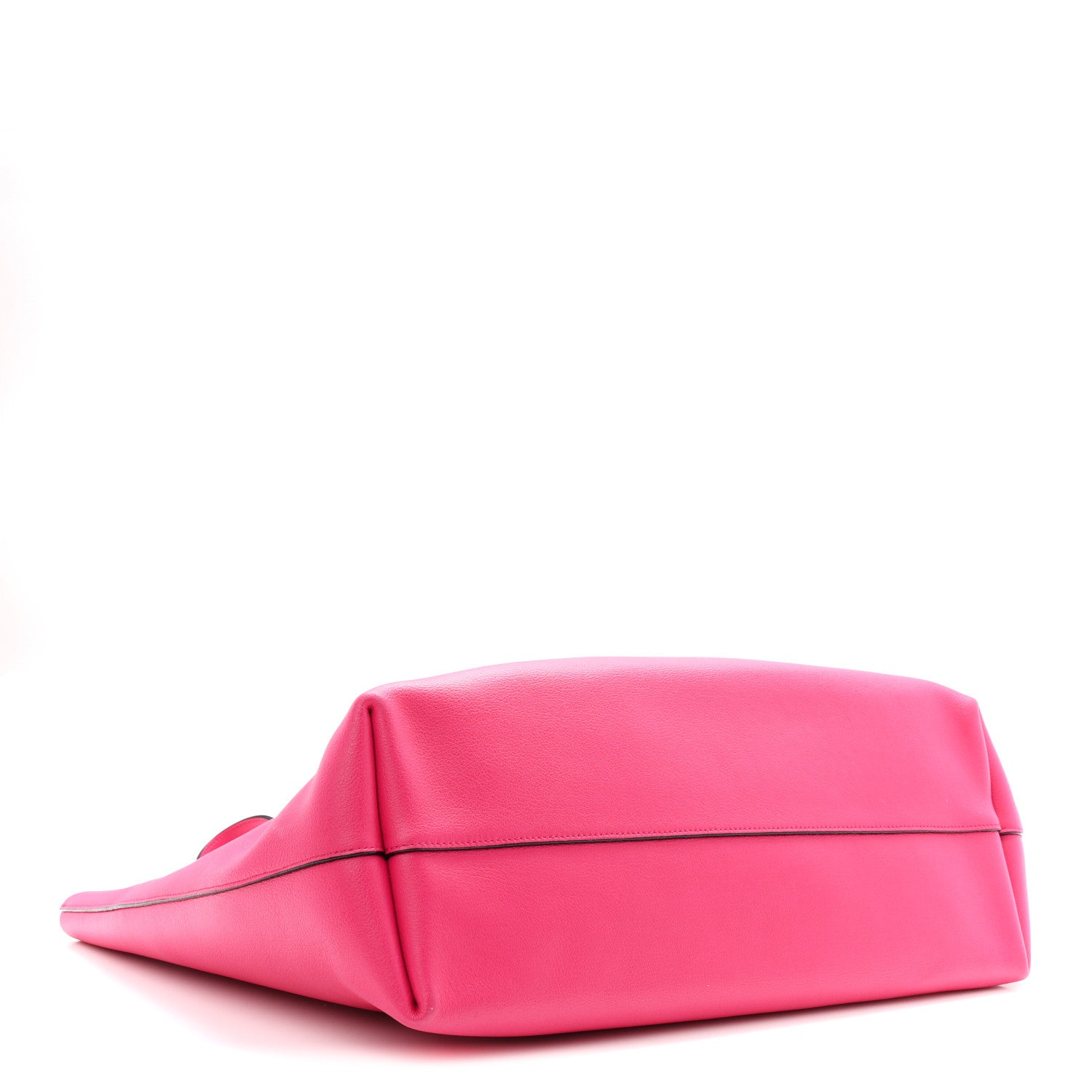 Saint Laurent Calfskin Large Shopping Tote Fuchsia 4 of 10