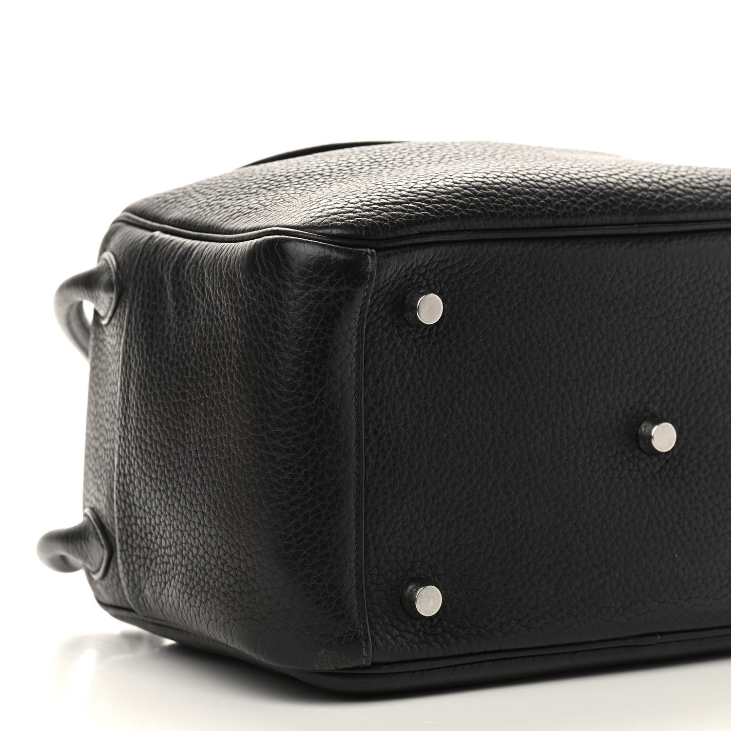 Hermes Taurillon Clemence Lindy 26 Black 8 of 9