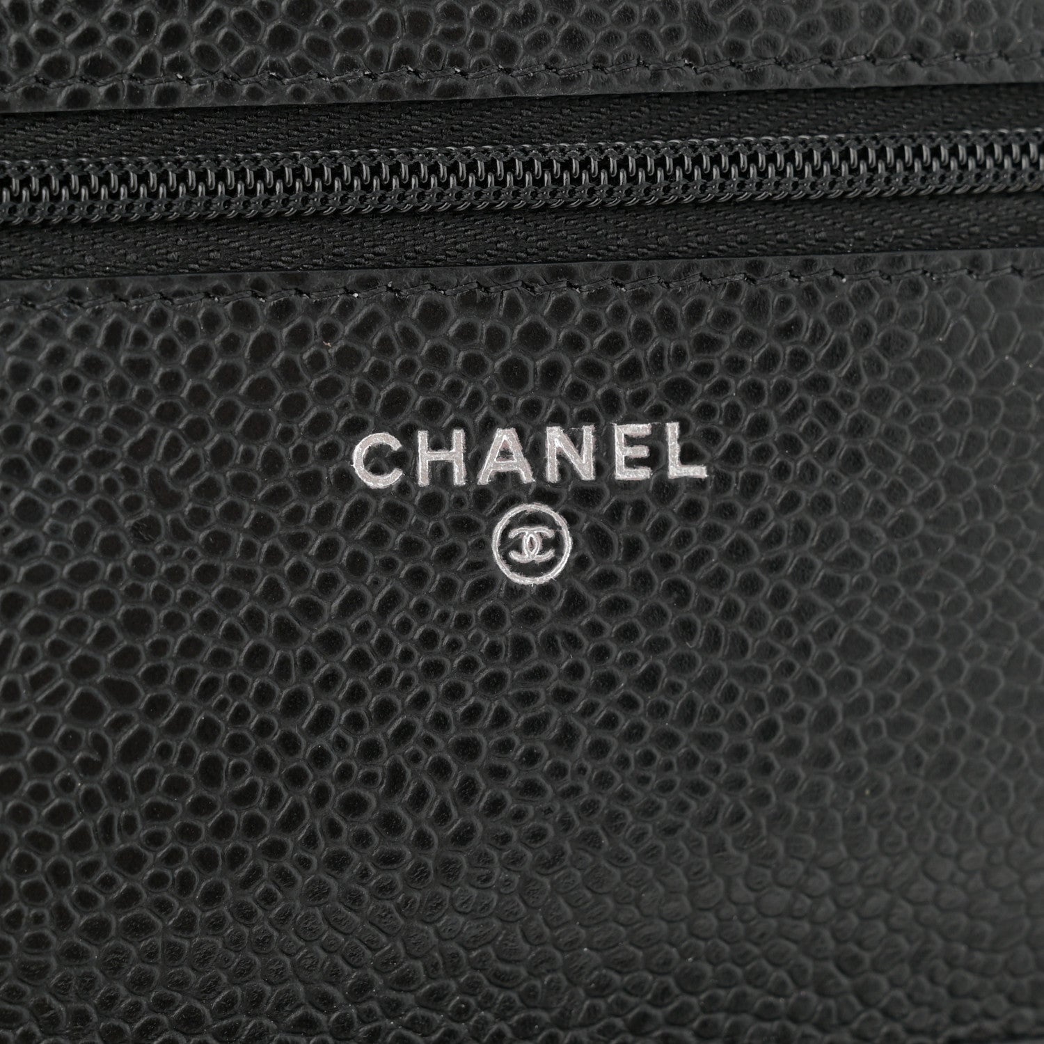 Chanel Caviar Quilted Wallet on Chain WOC Black 6 of 11