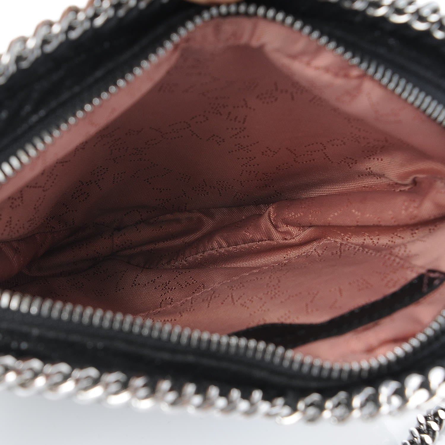Stella McCartney Shaggy Deer Falabella Heart Crossbody Bag Black 5 of 8