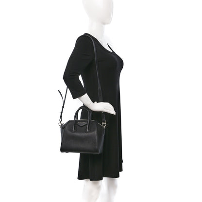Givenchy Sugar Goatskin Mini Antigona Black 2 of 9