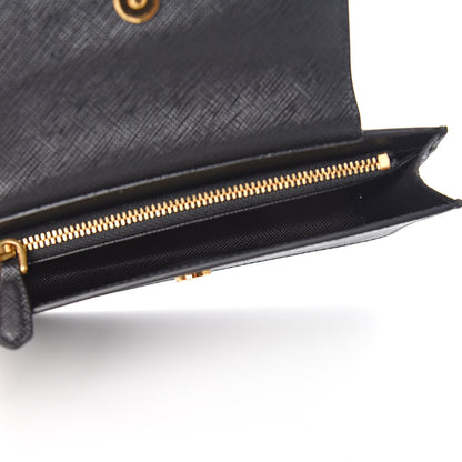 Prada Saffiano Clutch Black 5 of 6