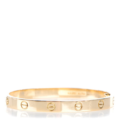 Cartier 18K Yellow Gold LOVE Bracelet 17 1 of 6