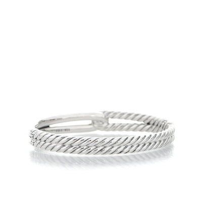 David Yurman Sterling Silver 10mm Single Loop Labyrinth Bracelet 3 of 5