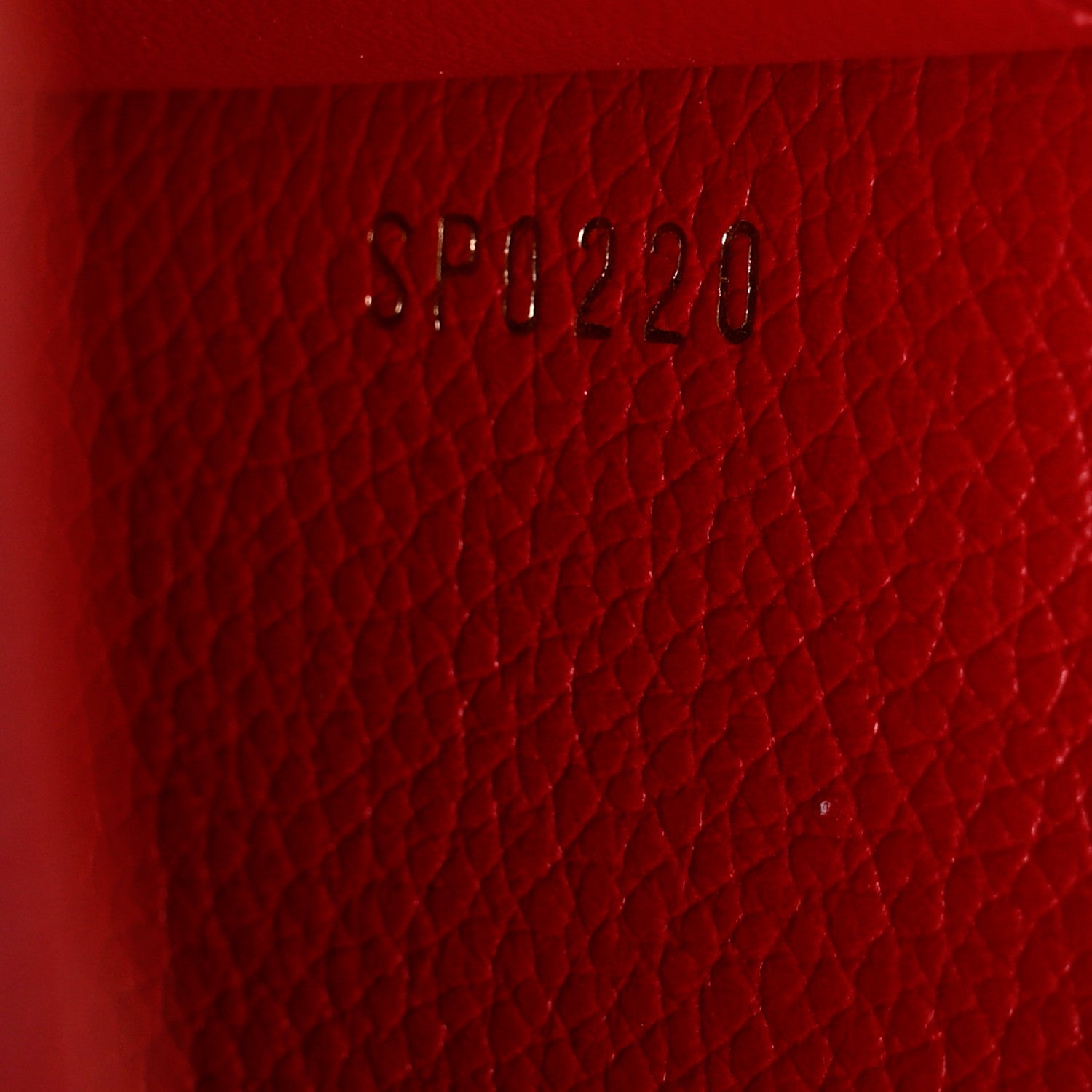 Louis Vuitton Empreinte Victorine Wallet Scarlet 7 of 8