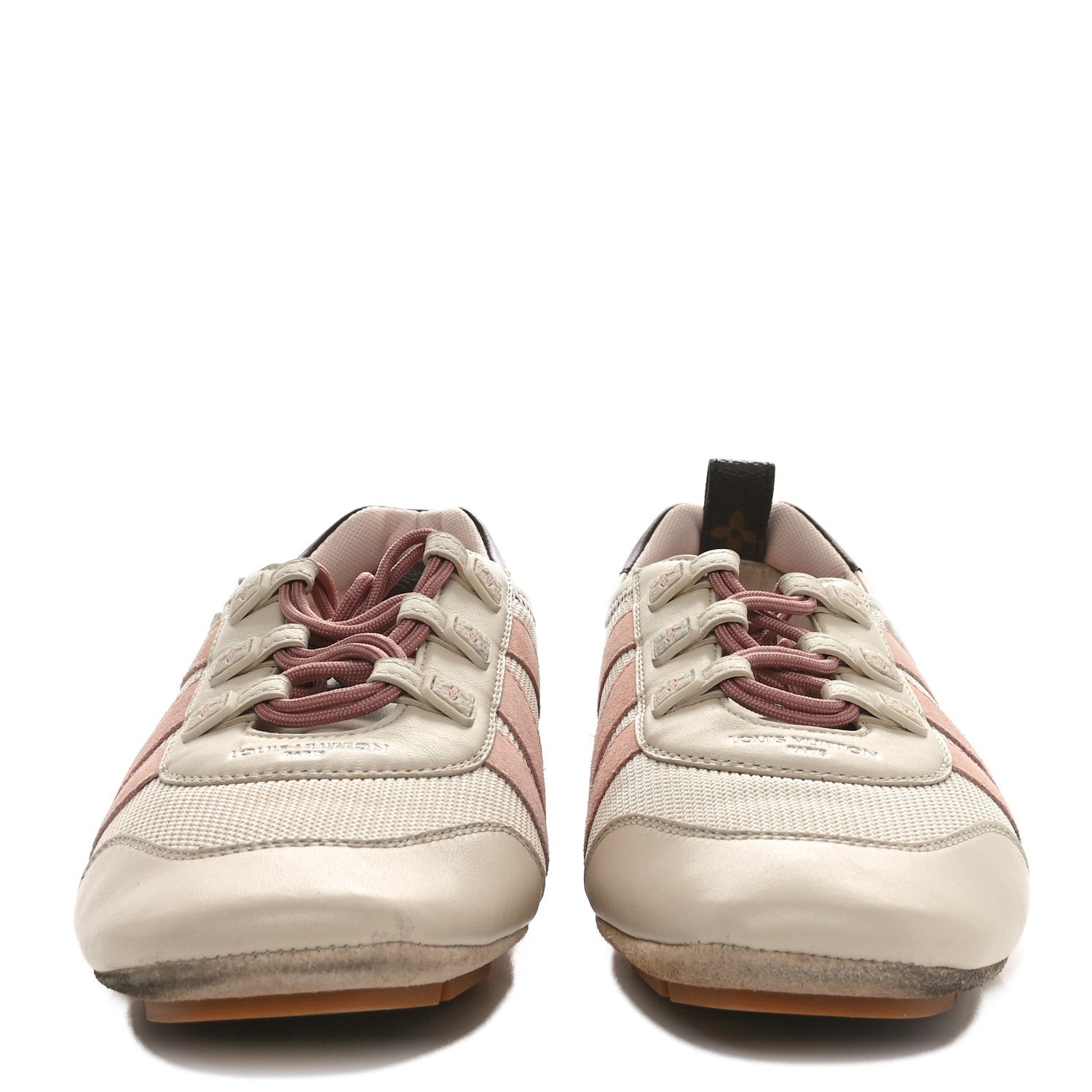 Louis Vuitton Suede Calfskin LV Sneakerina 39 Pink 3 of 7