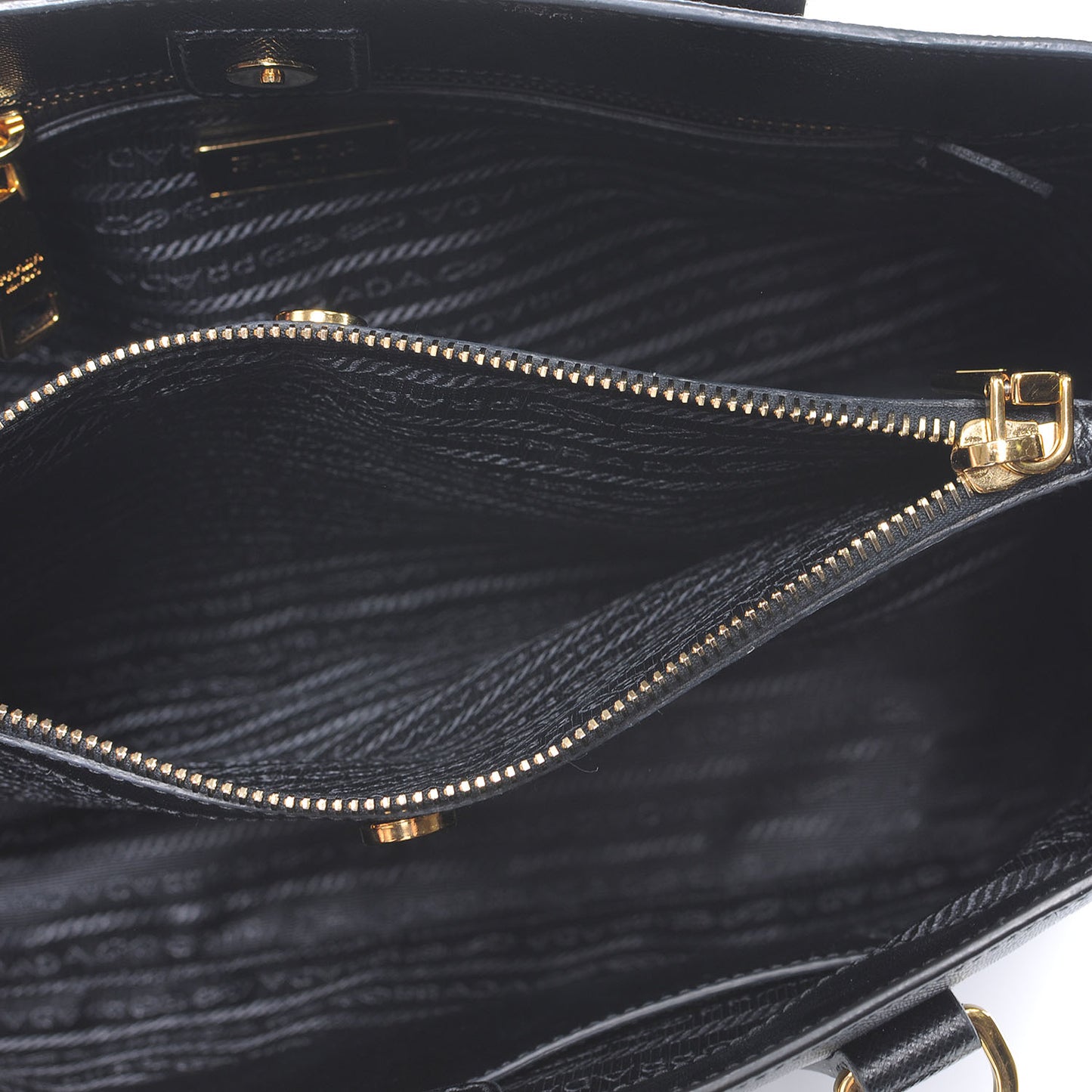 Saffiano Lux Tote Nero Black