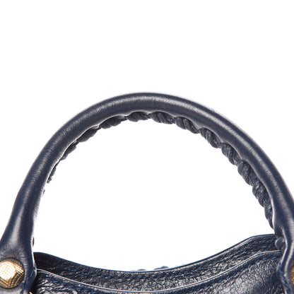 Balenciaga Agneau Giant 12 Gold Hardware Mini City Bleu Obscur 14 of 19