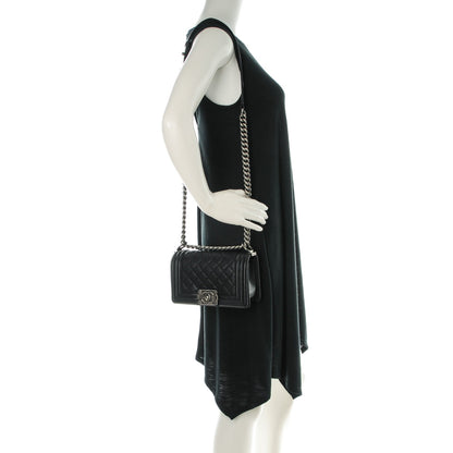 Chanel Caviar Quilted Small Boy Flap Black 2 of 8