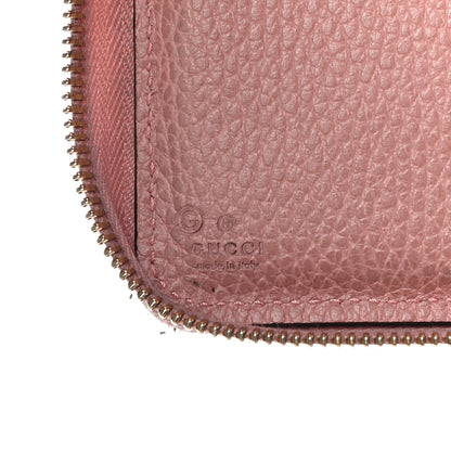 Gucci Dollar Calfskin Medium GG Zip Around Wallet Soft Pink 6 of 23