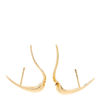 Anita Ko 18K Yellow Gold Claw Earrings 3 of 5