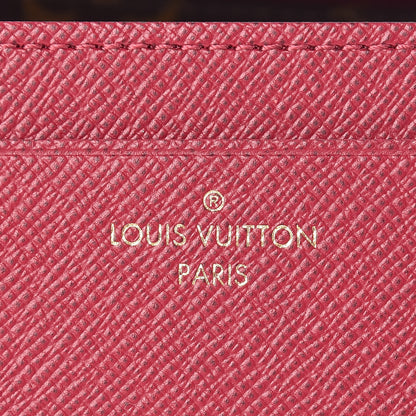 Louis Vuitton Monogram Jeanne Wallet Fuchsia 8 of 11