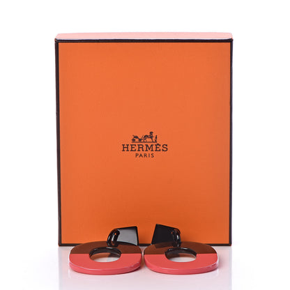 Hermes Buffalo Horn Isthme Earrings 5 of 5