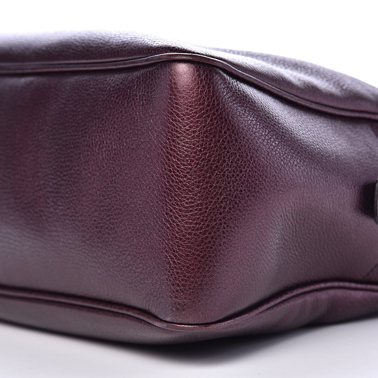 Gucci Metallic Cellarius Calfskin Medium Soho Bowler Classic Burgundy 12 of 15