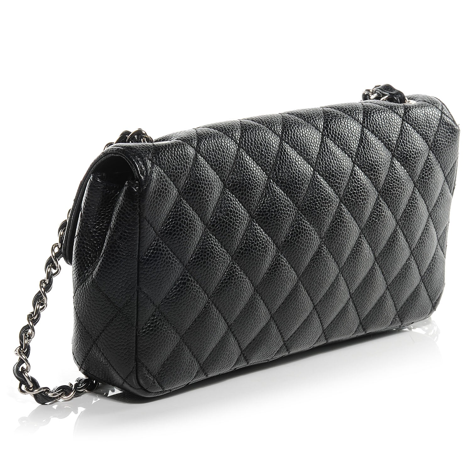 Chanel Caviar East West Flap Black 3 of 7