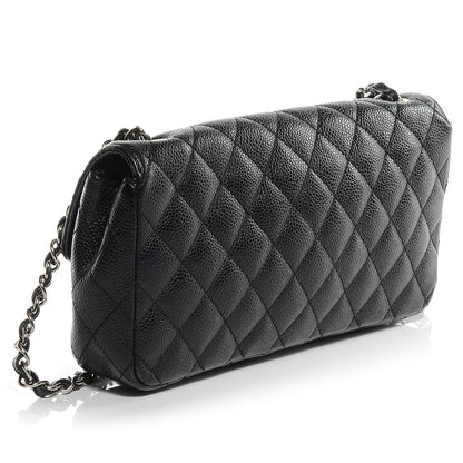 Chanel Caviar East West Flap Black 3 of 7