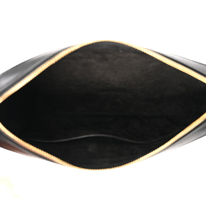 Celine Smooth Calfskin Cuir Triomphe Camera Shoulder Bag Black 5 of 9