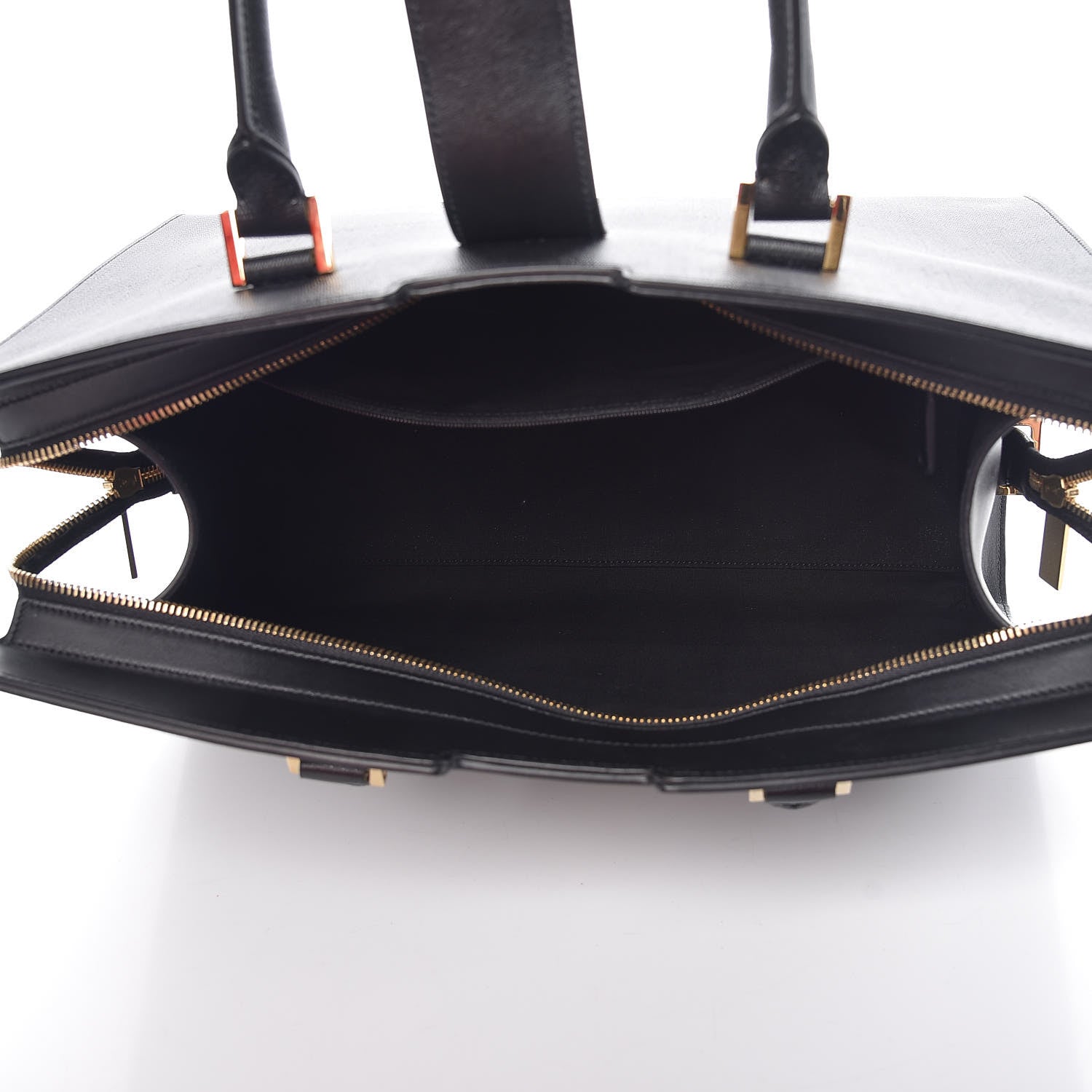 Saint Laurent Textured Calfskin Medium Classic Y Cabas Black 5 of 9